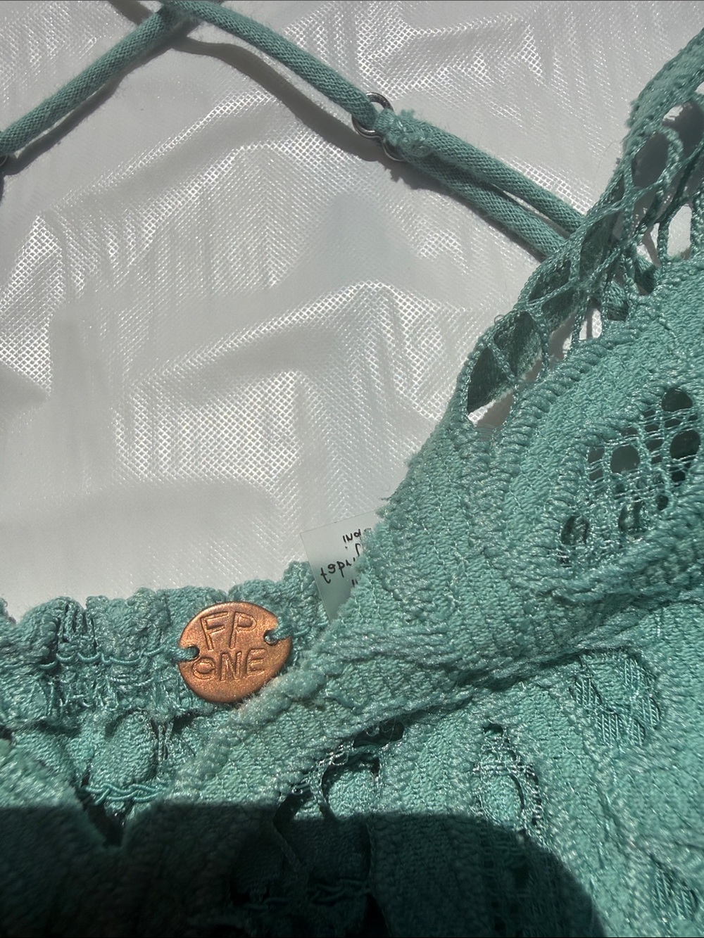 Free People Sage Crochet Bodice Midi Dress - Picture 3 of 4